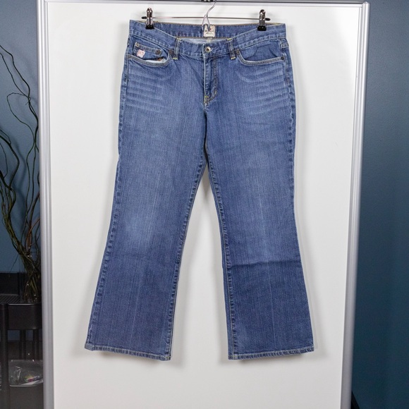 X2 Denim Laboratory Petite Flare Jeans - Picture 1 of 10